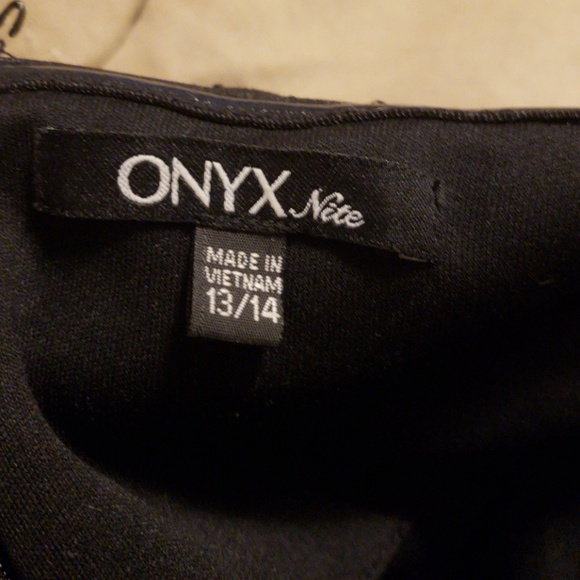 Onyx Nite strapless gown - Picture 3 of 5